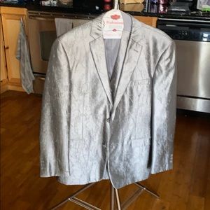 Silver 3 piece suit